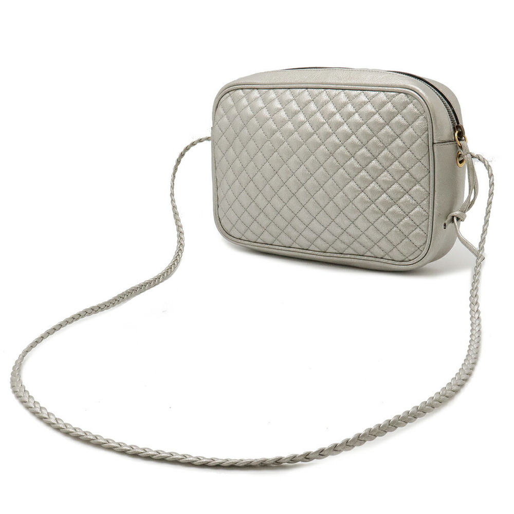 Gucci Bag Line Marmont GG Shoulder Leather Sherry Quilted Silver